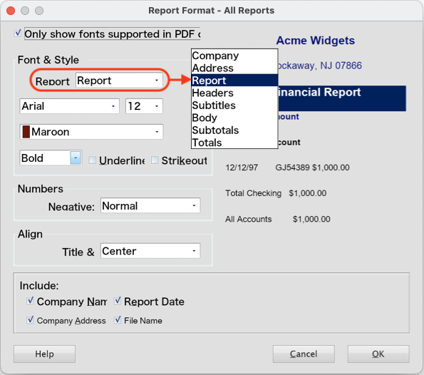 Delete payslip text